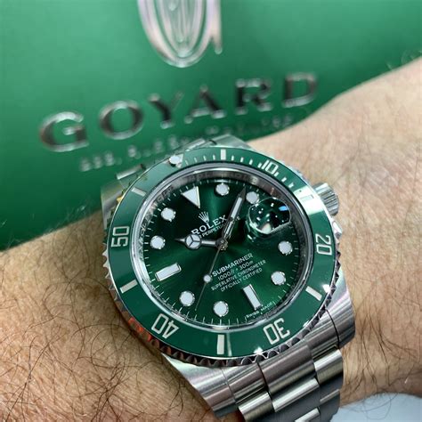 rolex green|Rolex green bezel submariner.